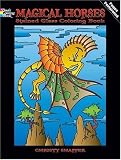 Magical Horses Stained Glass Coloring Book (Dover Pictorial Archives)
