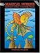 Magical Horses Stained Glass Coloring Book (Dover Pictorial Archives)