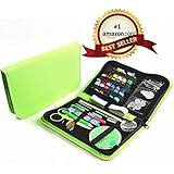 WooCrafts Sewing Kit for Travel,Home,Emergency - Mini Sewing Supplies Kit for Kids,Girls,Adults,Beginners - 18 Spools Polyester Thread,Needle Threader,Seam Ripper,Quilting Thimbles,etc.