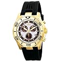 Invicta Men's II Collection Racing Sport Gold Plated Chronograph Watch #5385