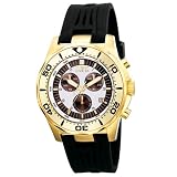 Invicta Men's II Collection Racing Sport Gold Plated Chronograph Watch #5385