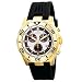 Invicta Men's II Collection Racing Sport Gold Plated Chronograph Watch #5385