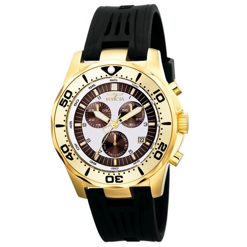 51fwCBuVa1L Invicta Mens II Collection Racing Sport Gold Plated
