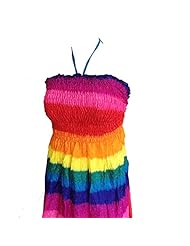 Dresses by Mkp Tie-dye And Rayon Dress