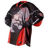 Empire 08 Contact SE Paintball Jersey - Red