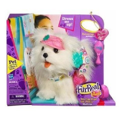 FurReal Teacup Teacup Puppy - Get Pretty Maltese FurReal Teacup Teacup Puppy - Get Pretty Maltese