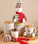 Grand Snowman Gift Food Tower Gift Basket
