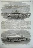 1860 GREAT EASTERN SHIP NEW YORK GRENADA ROEBUCK SCOUT