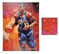 LeBron James Cleveland Cavaliers Autographed 30x40 Giclee - by Malcolm Farley