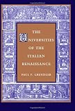 The Universities of the Italian Renaissance