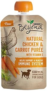 Purina Beyond Natural Wet Dog Food, Chicken & Carrot Puree, 3.2-Ounce Pouch, Pack of 1 Purina Beyond Natural Wet Dog Food, Chicken & Carrot Puree, 3.2-Ounce Pouch, Pack of 1