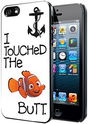 @ALL CASE Cool Protective Case for Samsung I9300 GALAXY S3, Finding Nemo I Touched The Butt Quote Best Rubber ,Phonecase and Dust Plug