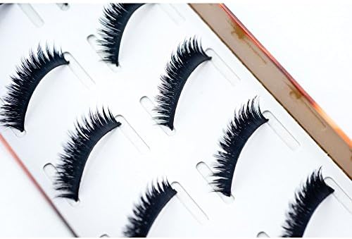 5 Pairs Dense Dramatic and Cat-Eye Style False Eyelashes Double Flex Series 66