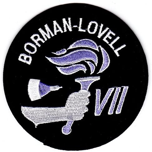 Gemini 7 Mission Patch Large 5 Inch Borman - Lovell