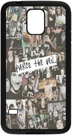 Samsung Galaxy S5 Case, Many Pierce the Veil Case for Samsung Galaxy S5 {Black}