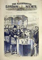 1880 ROYAL VISIT PRINCE WALES TRURO CATHEDRAL TRIUMPHAL