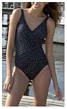 Miraclesuit Women's D-Cup Wrap One Piece Swimsuit