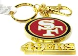 Gold Metal San Francisco 49'ers key chain