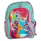 My Little Pony 16 Inch Backpack - Aqua with Kite Scene
