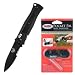 Benchmade 530SBK Knife Pardue Axis Combo Edge With Smiths Pocket Manual Knife Sharpen...