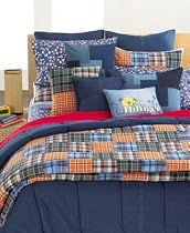 Tommy Hilfiger All American Denim 16-Inch Square Decorative Pillow