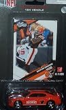 Cleveland Browns NFL Diecast 2009 Dodge Charger with Braylon Edwards Score Trading Card Press Pass Football Team Collectible Car