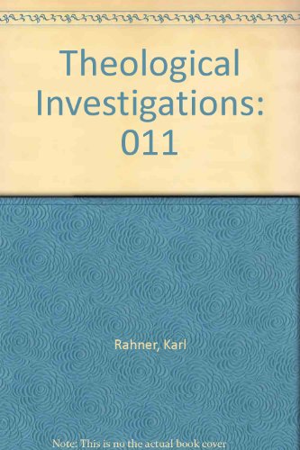 Theological Investigations