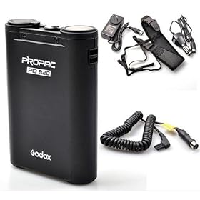 Godox Speedlite Flash Battery Pack +Cable for Nikon SB28 EURO, SB28DX, SB80DX, SB800, SB900