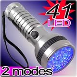 41/21 LED Torch UV Flashlight Lamp Light Dual Mode