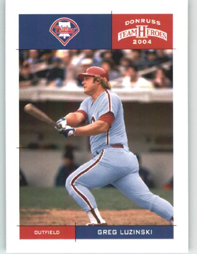 2004 Donruss Team Heroes #328 Greg Luzinski - Philadelphia Phillies (Baseball Cards)