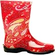 Sloggers Women's Paisley Tallboot, Red