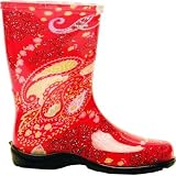 Sloggers Women's Paisley Tallboot, Red