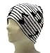 Black Music Note Beanie Ski Hat Cap