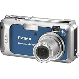 Canon PowerShot A460 - Digital camera - compact - 5.0 Mpix - optical zoom: 4 x - supported... by Canon