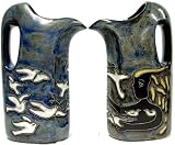 32 Oz. MARA Collectible Stoneware WATER PITCHER Carafe DOVES La Paz DESIGN