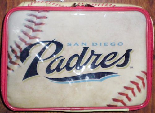 SAN DIEGO PADRES MLB Officially Licensed Baseball SOFT Lunch Box Lunch Bag
