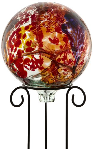 Kitras 10-Inch Gazing Ball, Multi/Red On Sale