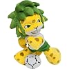 FIFA 2010 - JOY TOY 101002 "Zakumi", Maskottchen der FIFA Fussball-Weltmeisterschaft 2010 spielend in Pl�sch 22 cm
