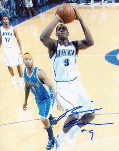 Ronnie Brewer Autographed/Hand Signed Utah Jazz Basketball 8x10 Photo