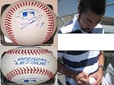 KOJI UEHARA,TEXAS RANGERS,JAPAN,WORLD SERIES,SIGNED BASEBALL WITH COA AND PROOF