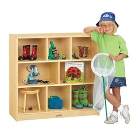 Jonti-Craft 0269JC Mobile Single Storage Unit, Natural by 
