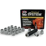 Gorilla Automotive 20023SD Acorn Open End Chrome Small Diameter Lugs (12mm x 1.25... by Gorilla