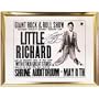 Little Richard Autographed Framed Artwork