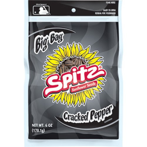 Spitz Cracked Pepper Flavor Sunflower Seeds, 