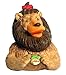 CelebriDucks Wizard of Oz Cowardly Lion RUBBER DUCK Bath Toy