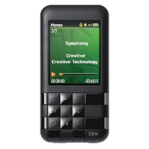 Creative ZEN Mozaic EZ100 MP3 Player 8GB (Black)
