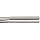 Alvord Polk 127-S-16 High-Speed Steel Chucking Reamer Set, Straight Flute, Uncoated Finish, 26-Piece, A -Z Letter Sizes