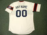 CHICAGO WHITE SOX 1985 Majestic Cooperstown Throwback Home Jersey Customized with Any Name & Number(s)