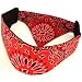 Choptop Bandana Head Doo Wrap Scarf Biker Rocker Red