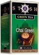Stash Premium Green Chai Tea, Tea Bags, 20-Count Boxes (Pack of 6)